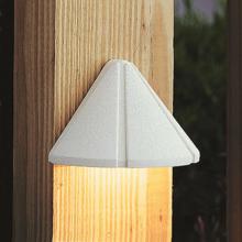 Kichler 15765WHT27R - 12V LED 2700K Mini Deck Light Textured White