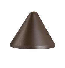 Kichler 16110AZT27 - Fundamentals™ 2700K LED Deck Light Textured Architectural Bronze