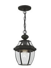 Livex Lighting 2152-04 - 1 Light Black Outdoor Chain Lantern