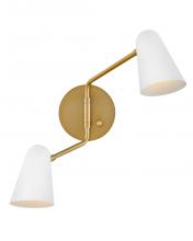 Lark 83542LCB-MW - Two Light Sconce