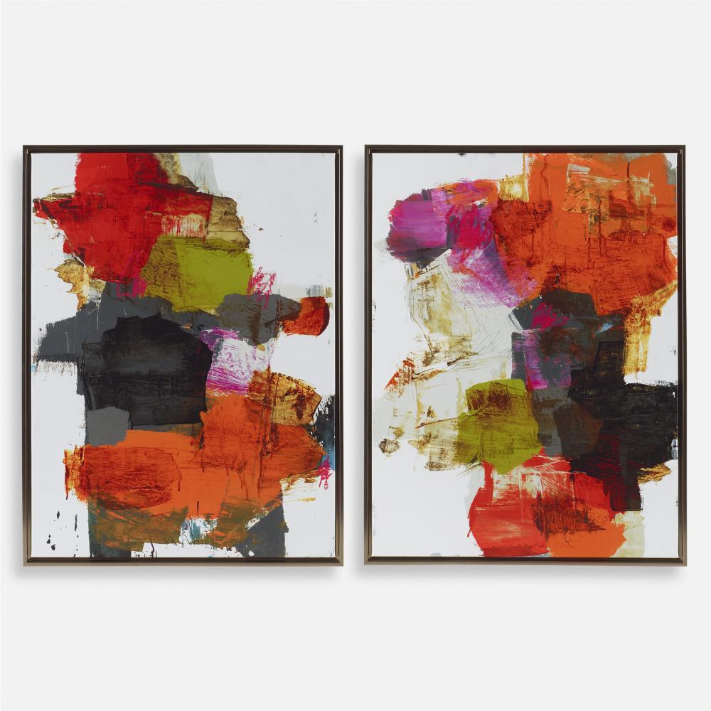 Uttermost Tried and True Framed Canvases, S/2