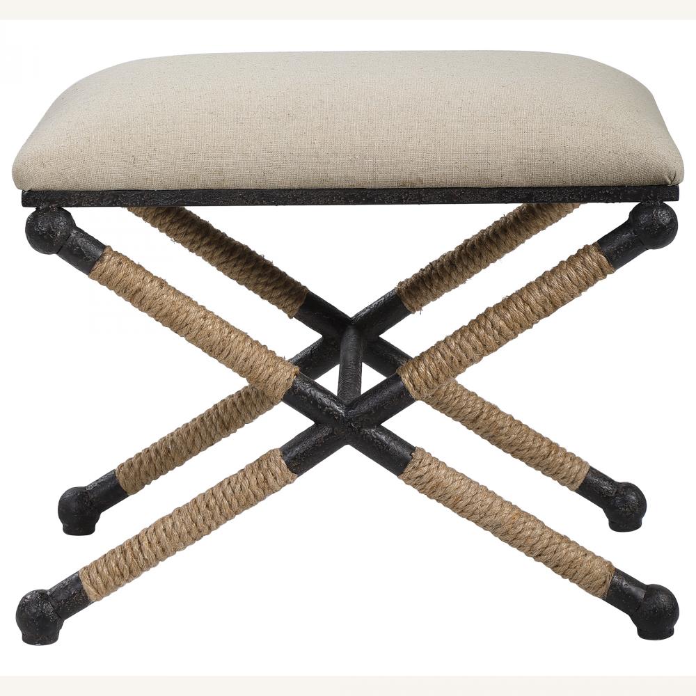 Uttermost Firth Small Bench, Oatmeal