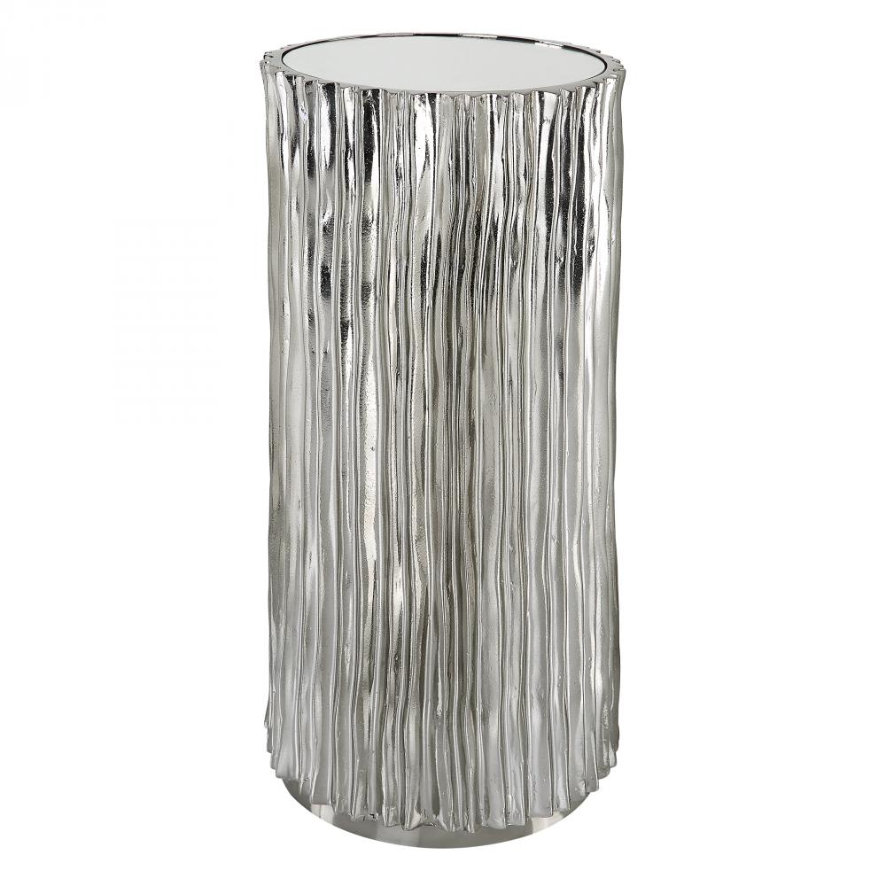 Uttermost Echo Drink Table, Nickel