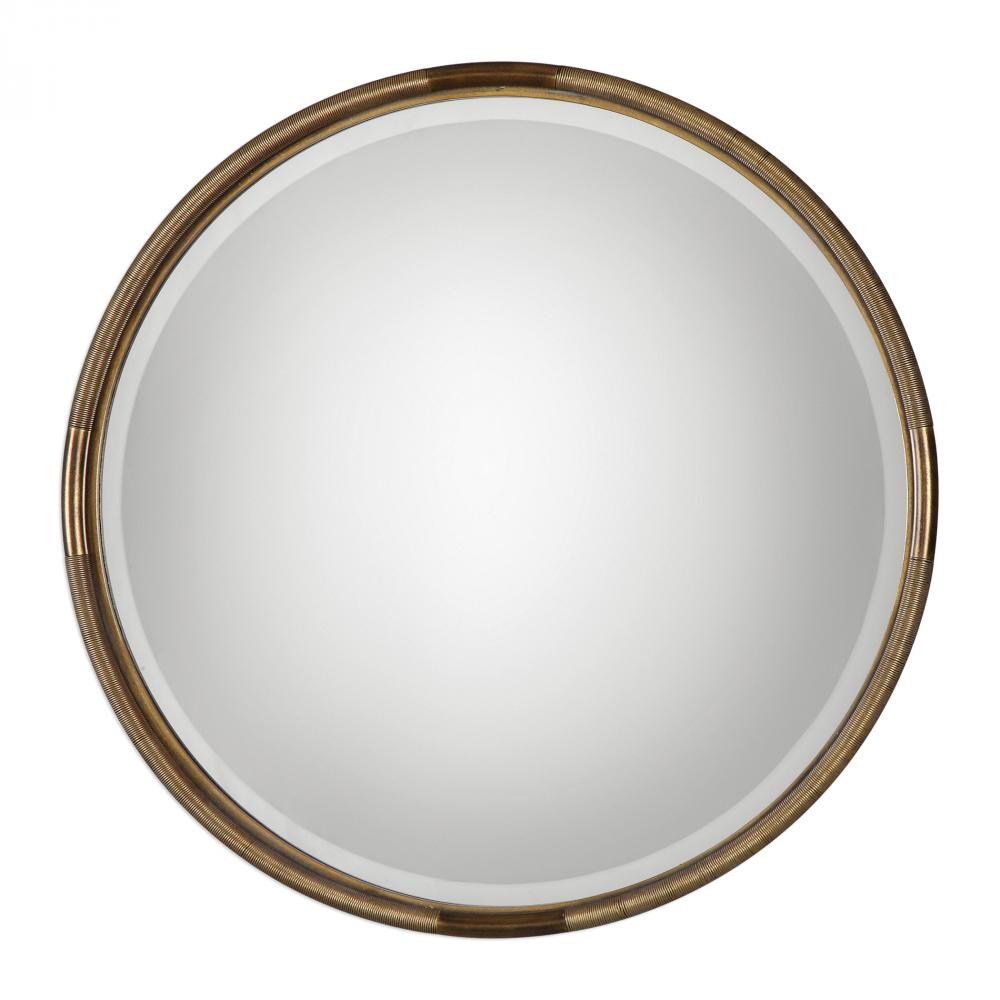 Uttermost Finnick Round Mirror