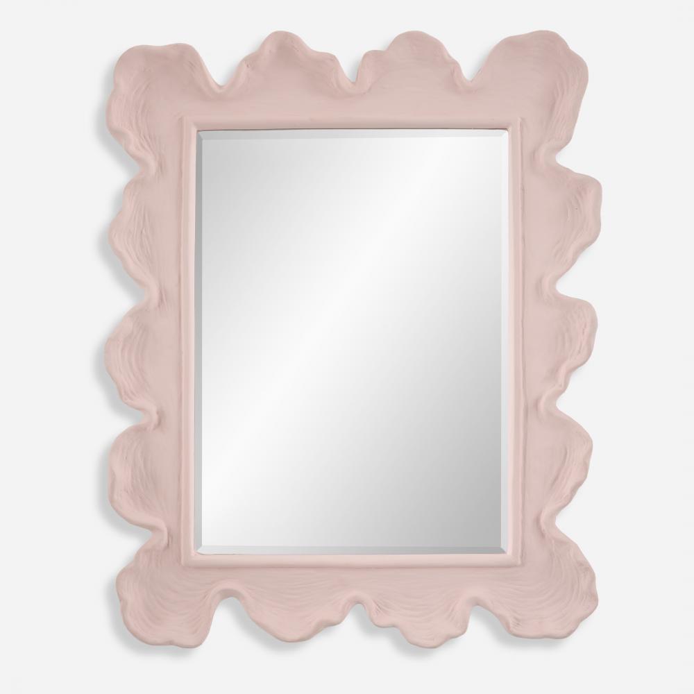 Uttermost Sea Coral Mirror, Pink
