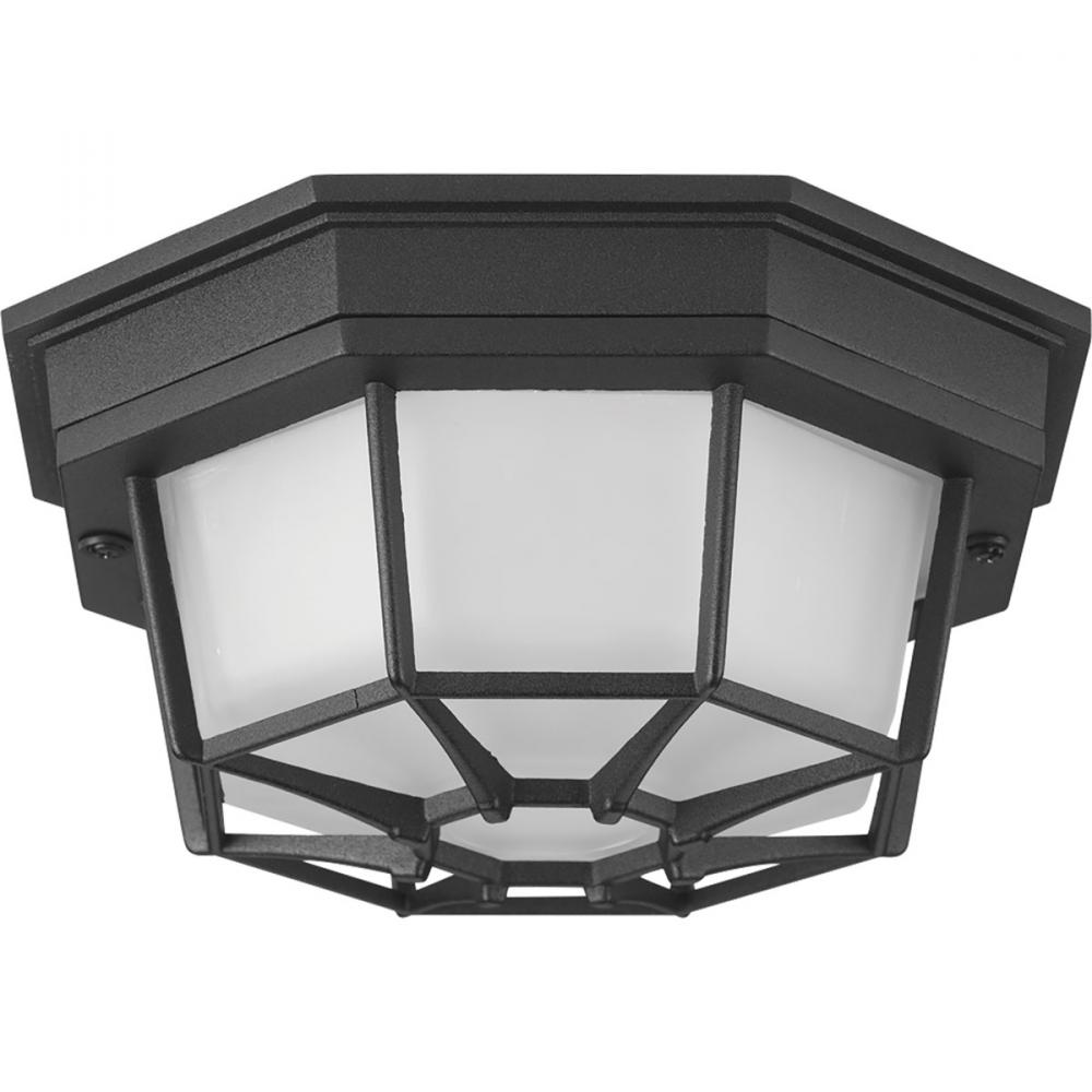 Milford Collection One-Light 8-3/8&#34; LED Flush Mount