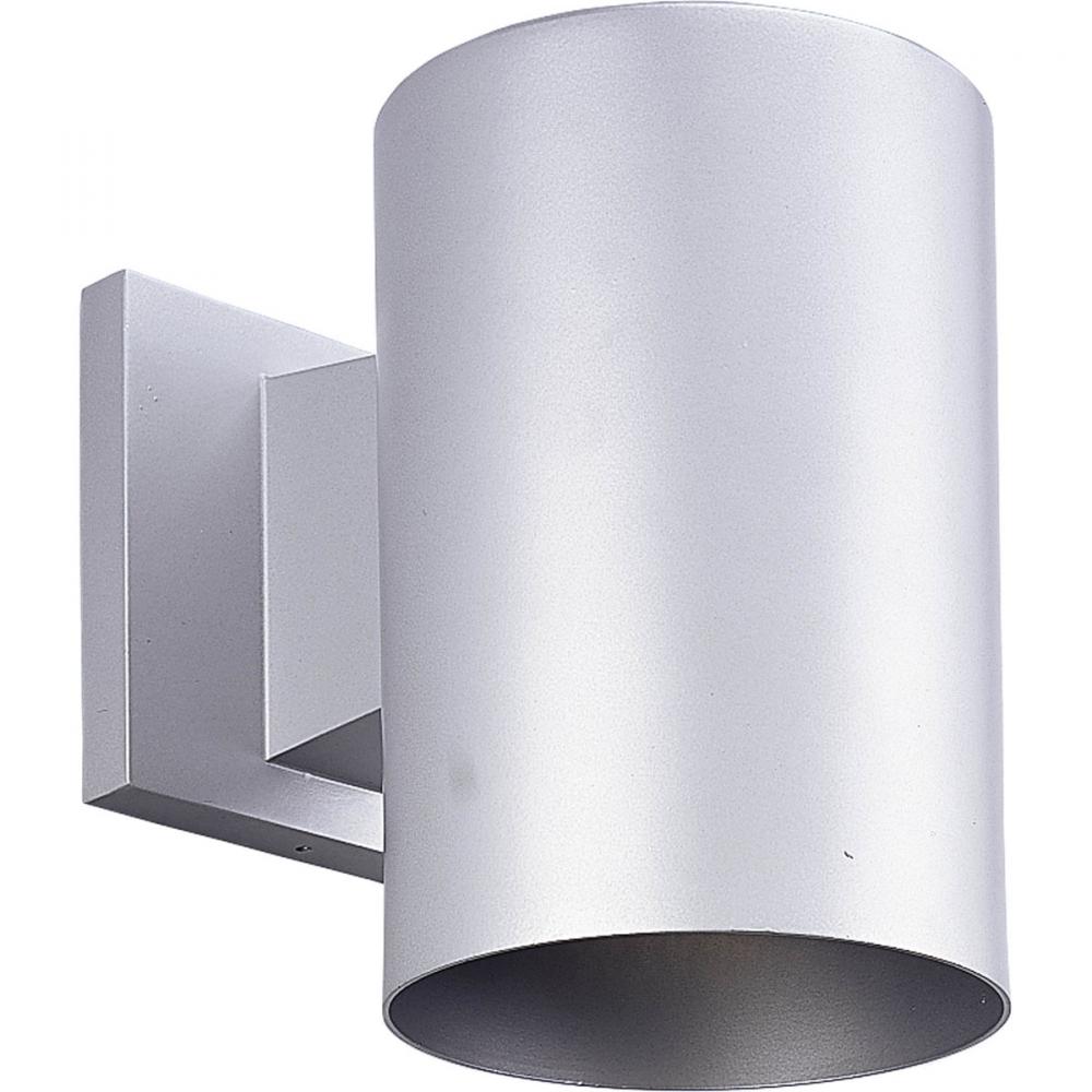 5&#34; Metallic Gray Outdoor Wall Cylinder