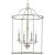 Durrell Collection Four-Light Brushed Nickel Medium Foyer