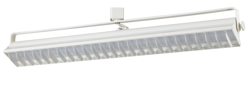 4.8&#34; Height Metal Track Head in White