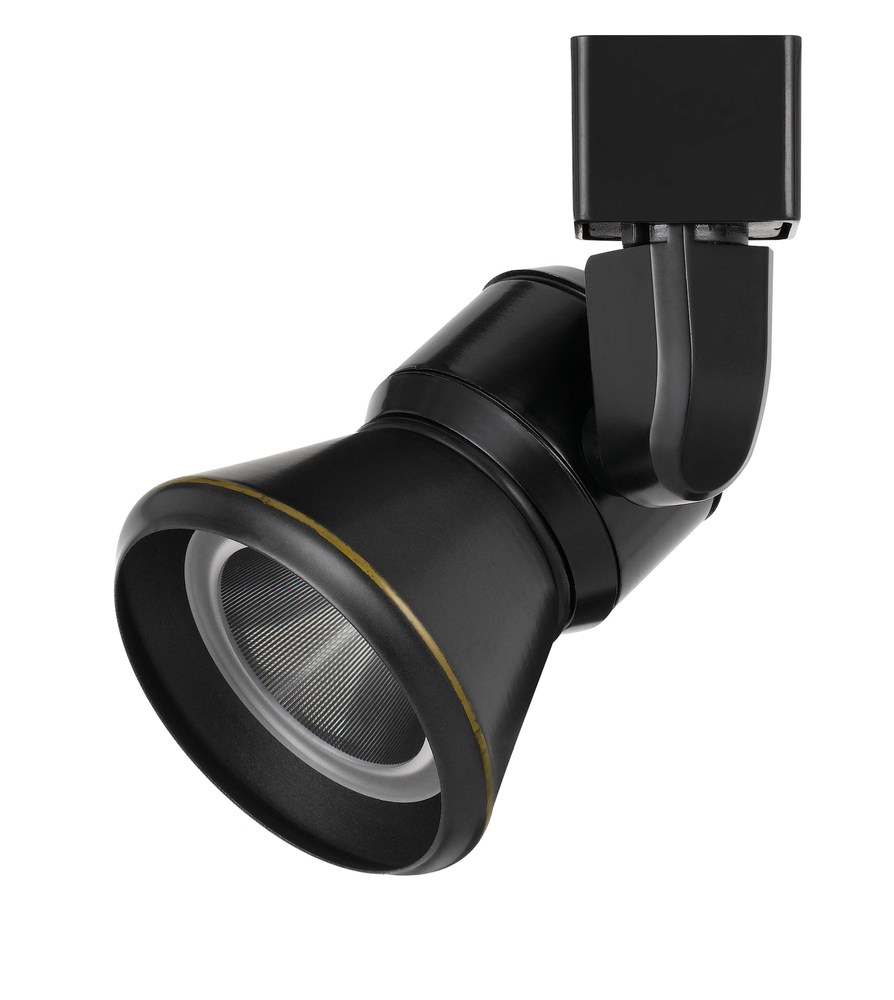 6.25&#34; Height Metal Track Head in Black Finish