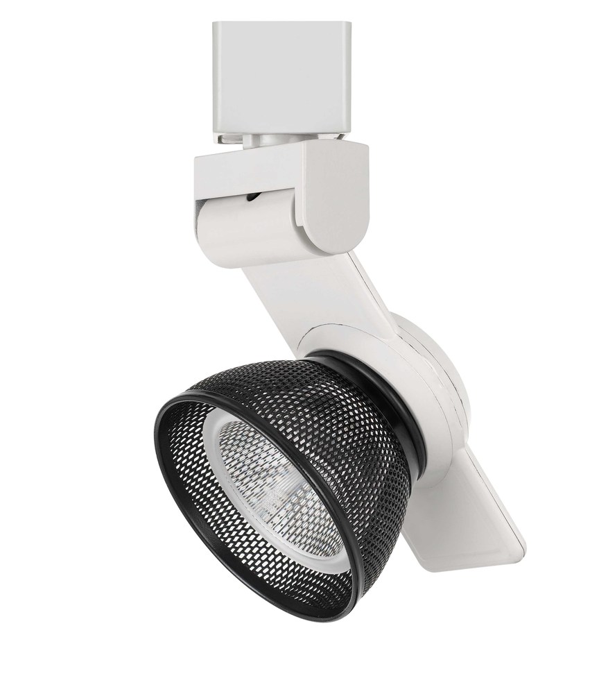 6&#34; Height Metal Track Head in White Finish