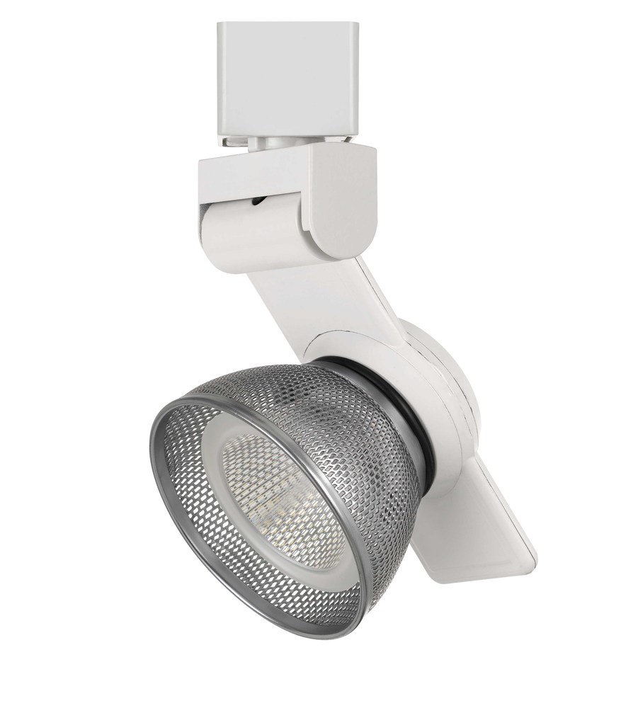 6&#34; Height Metal Track Head in White Finish