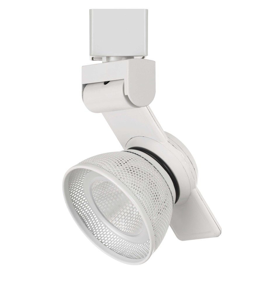 6&#34; Height Metal Track Head in White Finish