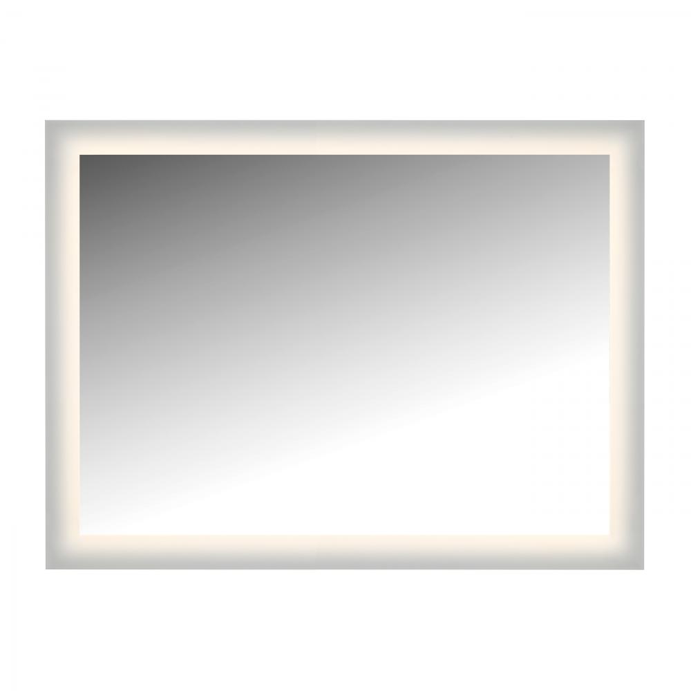 48x36&#34; LED Wall Glow Mirror with Diffuser