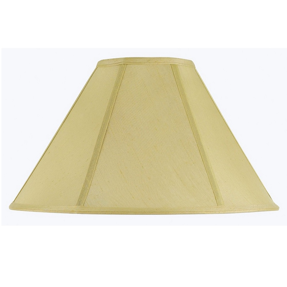 13&#34; Tall Champagne Fabric Shade