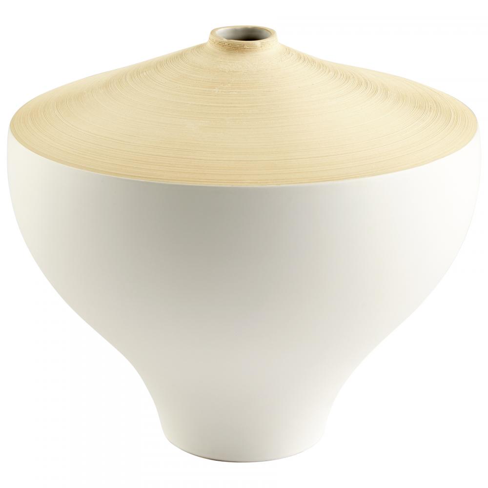 Inez Vase Matte White - Medium