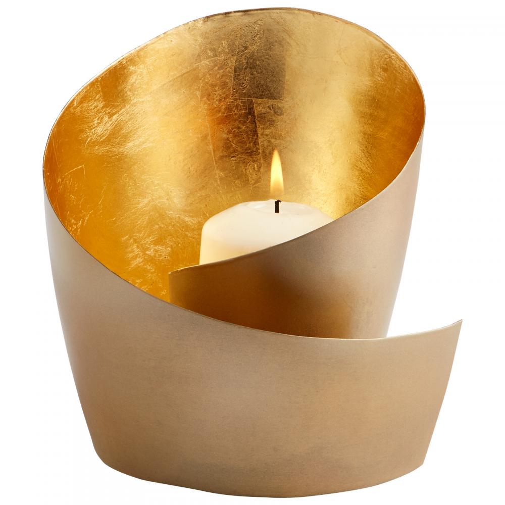 Mars Candleholder Brass - Medium