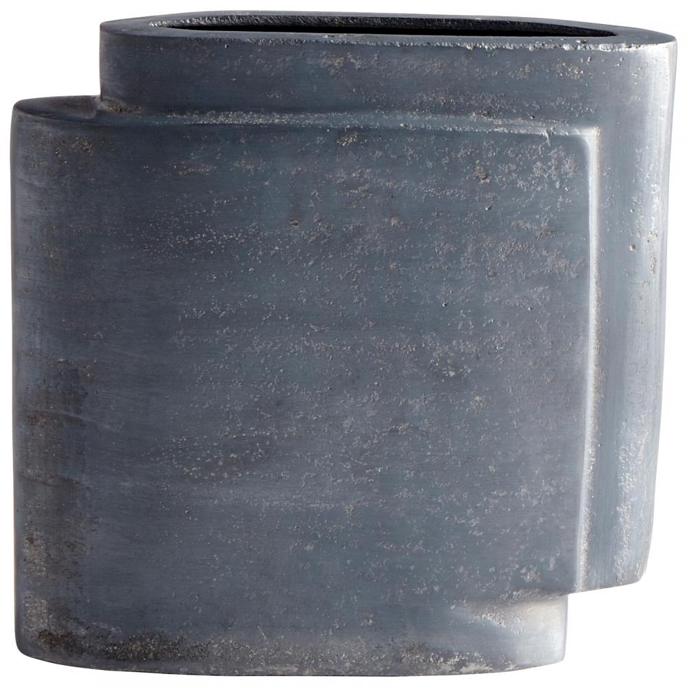 A Step Up Vase Zinc - Small