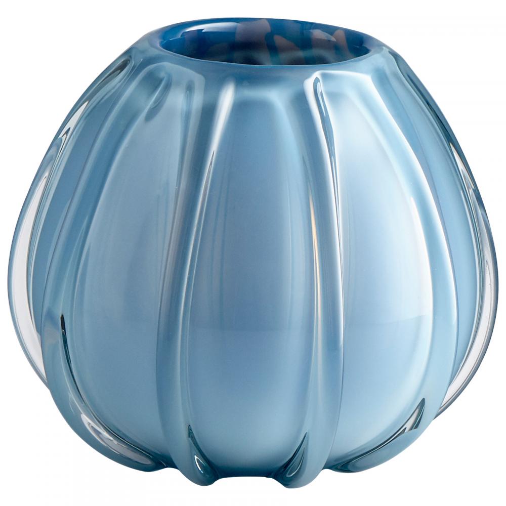 Artic Chill Vase Blue - Medium