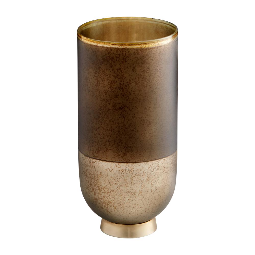Pemberton Vase Black Onyx And Champagne - Small