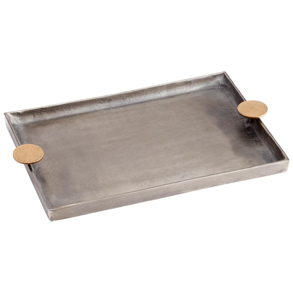 Obscura Tray Silver And Gold - Medium
