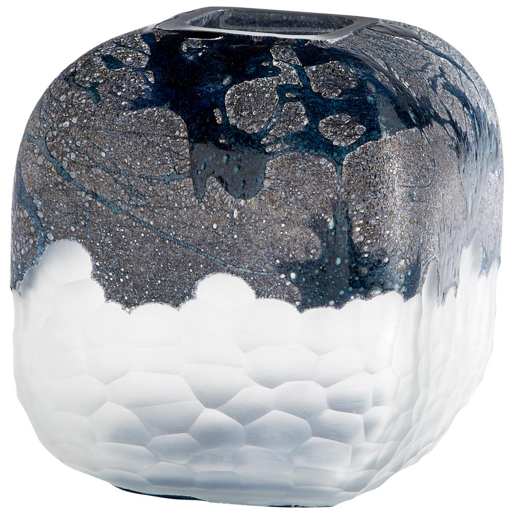 Bosco Vase Blue And White - Large