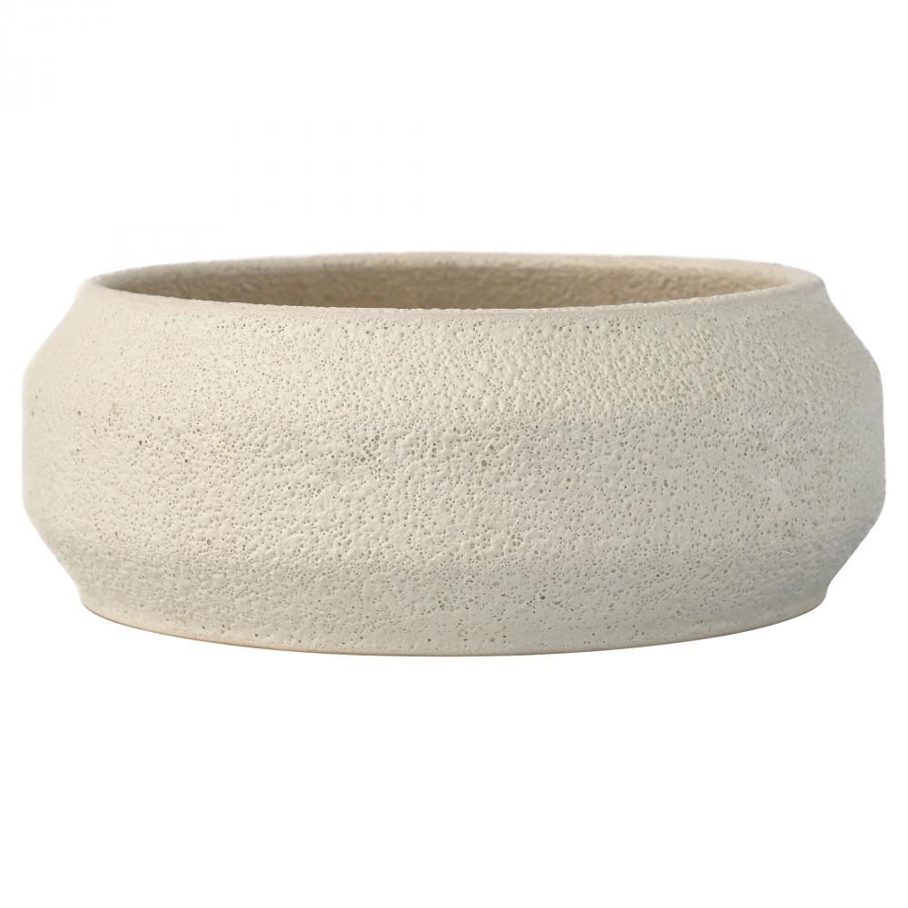 White on Terra Bowl Designed by Thom Filicia Porous White - Large