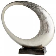 Cyan Designs 08897 - Clearly Through Sculpture Raw Nickel - Small