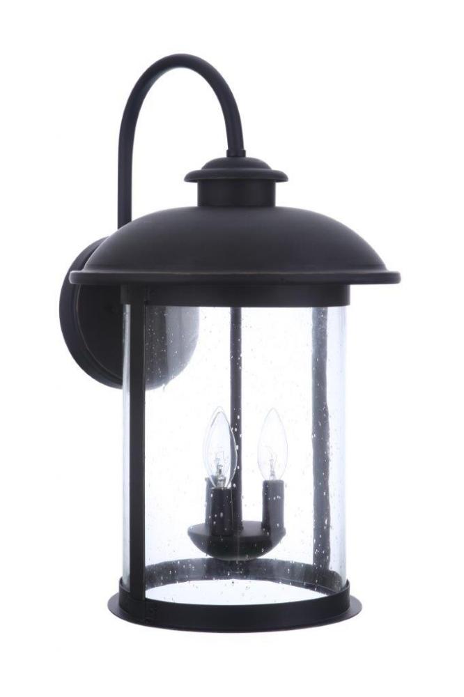 O&#39;Fallon 3 Light Extra Large Outdoor Wall Lantern in Dark Bronze Gilded
