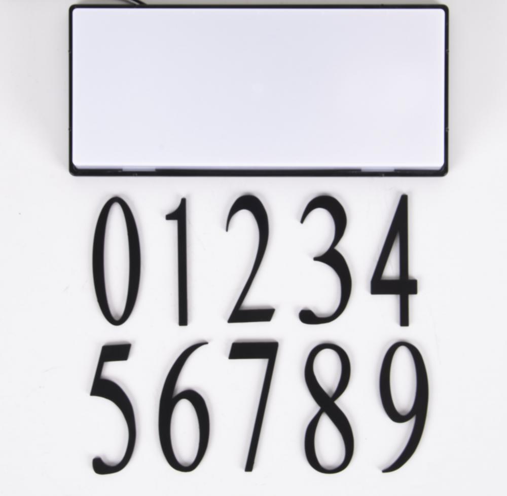 Surface Mount Address Plaque Number - 4