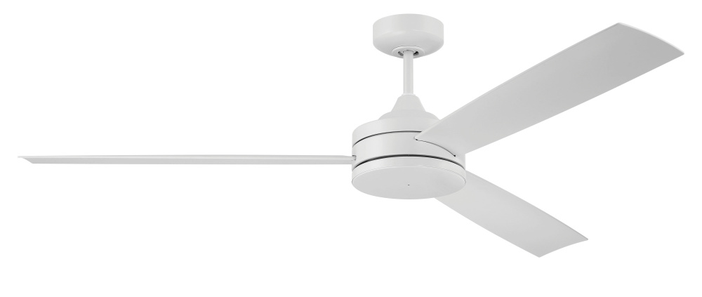 62&#34; Inspo Indoor/Outdoor in White w/ White Blades