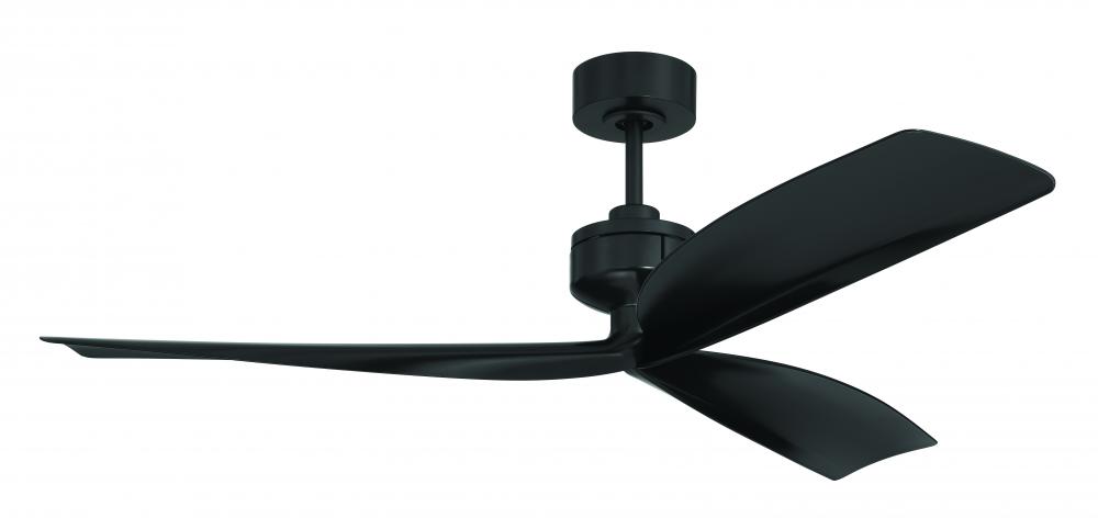 52&#34; Ceiling Fan w/Blades & No Light Kit, Damp Rated