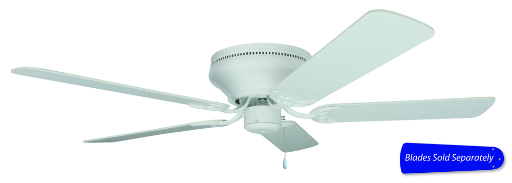 52&#34; Hugger Ceiling Fan, Blade Options