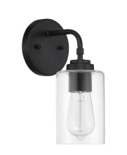 Craftmade 56001-FB - Stowe 1 Light Wall Sconce in Flat Black