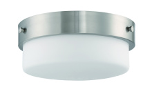 Craftmade X3212-BNK - Oak Street 2 Light 11" Flushmount in Brushed Polished Nickel