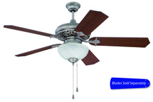 Craftmade MI52AN - 52" Ceiling Fan w/Amber Frost Bowl, Blade Options