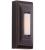 Surface Mount LED Lighted Push Button, Stepped Rectangle in Oiled Bronze Gilded