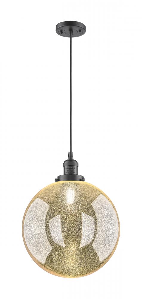 Beacon - 1 Light - 12 inch - Oil Rubbed Bronze - Cord hung - Mini Pendant