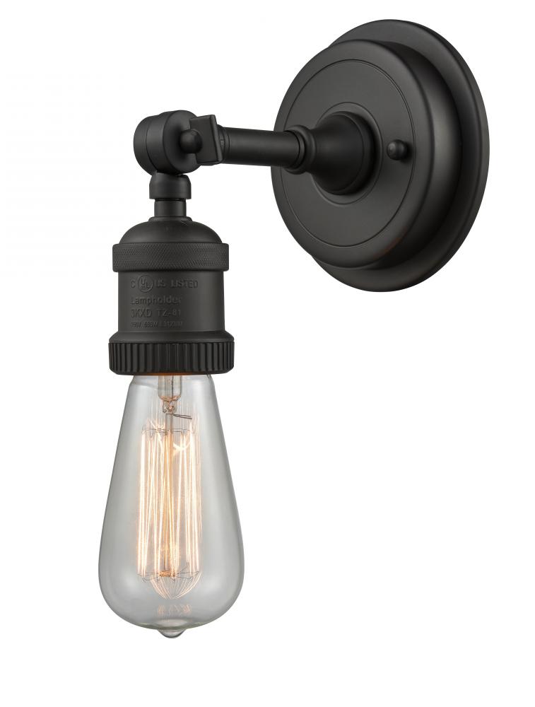 Bare Bulb - 1 Light - 5 inch - Oil Rubbed Bronze - Sconce