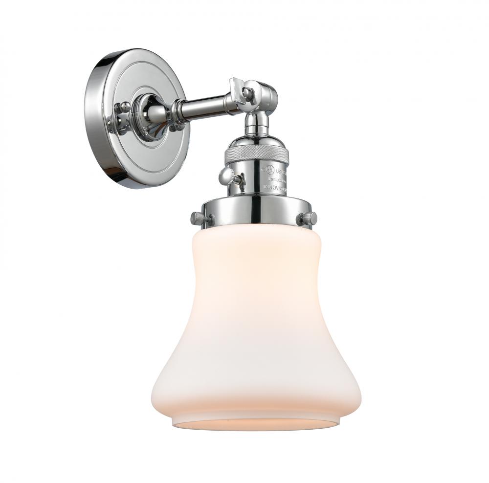 Bellmont - 1 Light - 7 inch - Polished Chrome - Adjustable Sconce
