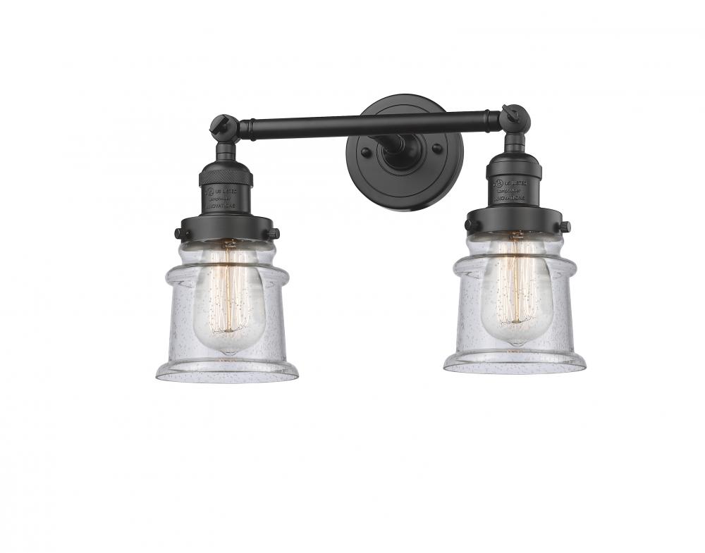 Canton - 2 Light - 17 inch - Oil Rubbed Bronze - Adjustable Bath Vanity Light