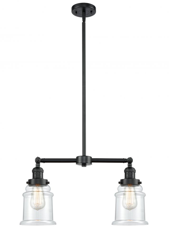 Canton - 2 Light - 21 inch - Oil Rubbed Bronze - Stem Hung - Adjustable Island Light
