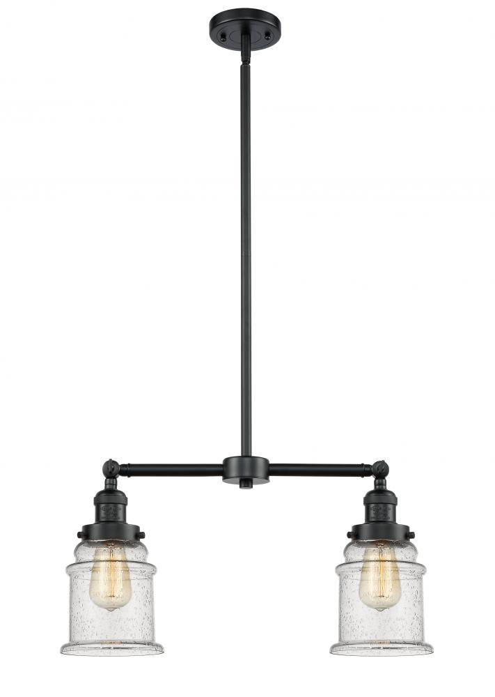 Canton - 2 Light - 21 inch - Oil Rubbed Bronze - Stem Hung - Adjustable Island Light