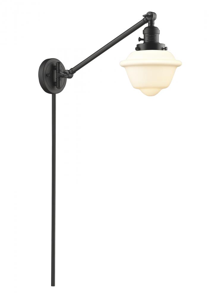 Oxford - 1 Light - 8 inch - Oil Rubbed Bronze -Adjustable Swing Arm