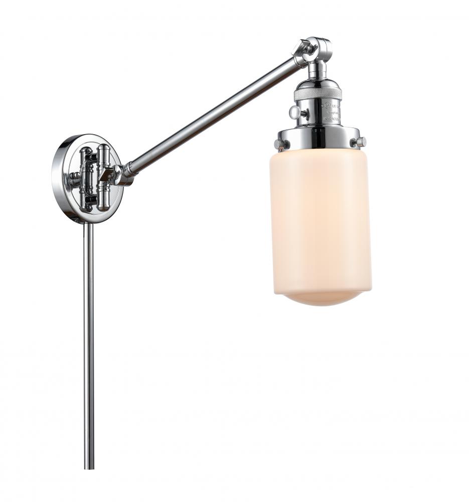 Dover - 1 Light - 5 inch - Polished Chrome -Adjustable Swing Arm