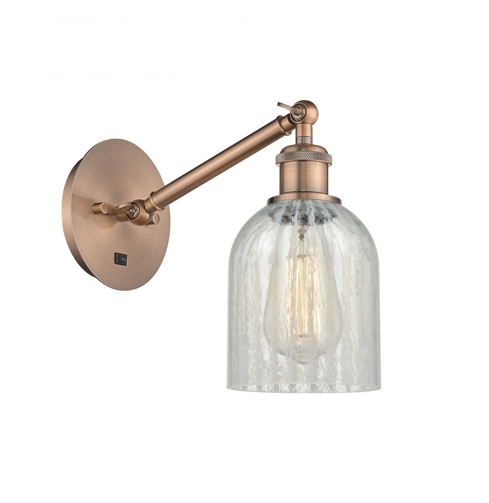 Caledonia - 1 Light - 5 inch - Antique Copper - Adjustable Sconce