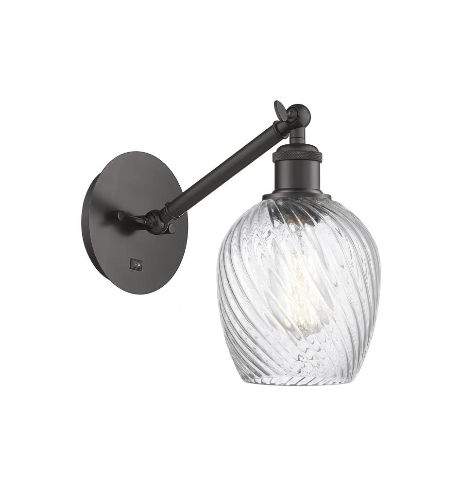 Salina - 1 Light - 6 inch - Oil Rubbed Bronze - Adjustable Sconce