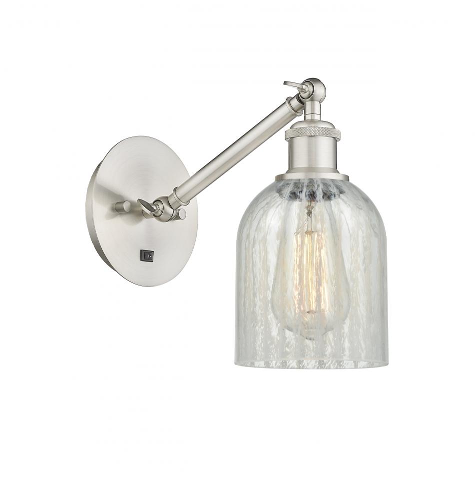 Caledonia - 1 Light - 5 inch - Brushed Satin Nickel - Adjustable Sconce