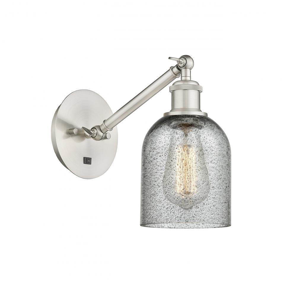 Caledonia - 1 Light - 5 inch - Brushed Satin Nickel - Adjustable Sconce