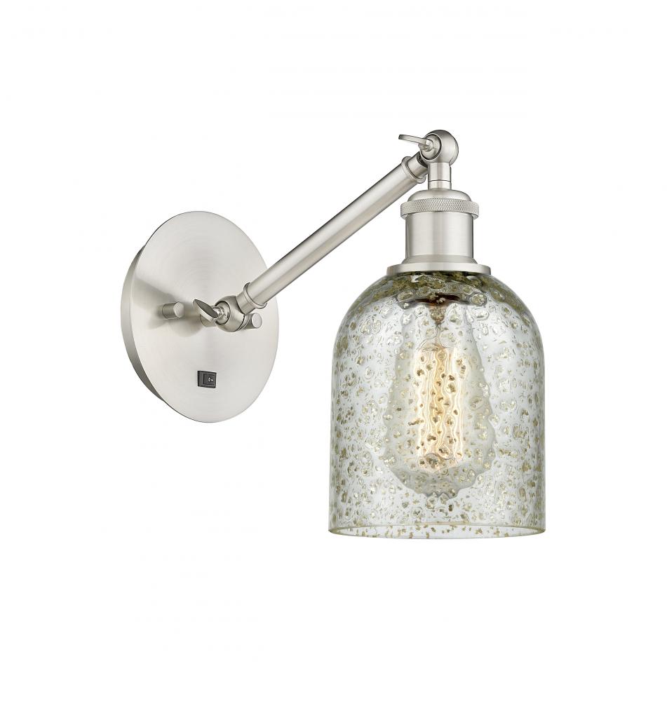 Caledonia - 1 Light - 5 inch - Brushed Satin Nickel - Adjustable Sconce